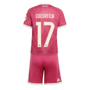 Real Madrid Marc Cucurella #17 Tredjetrøje Børn 2026-27 Kortærmet (+ Korte bukser)
